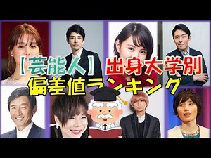 [Standard deviation] Top 50 universities attended by celebrities!