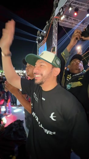 Padu Elazman di Event Faris Azri Nakal