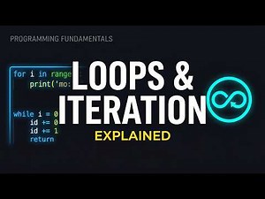 Loops & Iteration Explained for Beginners | Programming Fundamentals