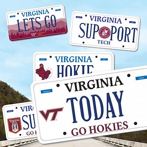 Virginia Tech plates don’t just look good – they do good, too! Part of every sale funds student scholarships and initiatives. | Virginia Tech