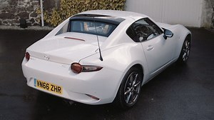 Mazda's tin top Miata RF flips its lid