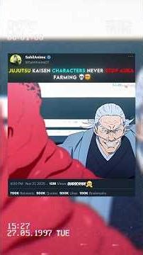 Jujutsu Kaisen Characters Never Stop Aura Farming 💀