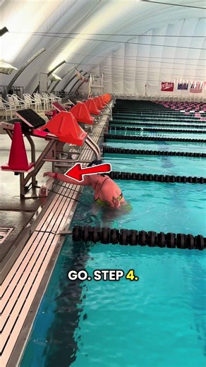 Share this with someone whose backstroke start sucks