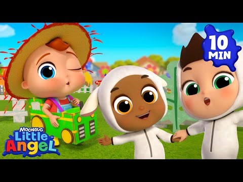 Dress Up Games on Old Macdonald's Farm! 🐑 Little Angel | Community Corner 🌸| Kids Sing and Play