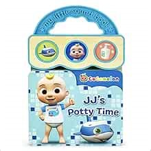 Cocomelon JJ's Potty Time 3-Button Potty Training Sound Board Book