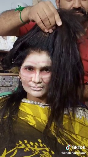 #final look makeup and hair treatment #fypシ゚vir #🤪🤪🥰🥰😜😜😍#viralvideo #trending #tiktok #mkeup hair treatment by kashi #followme #makeup hairstyle#fypシ゚vir #fypシ゚