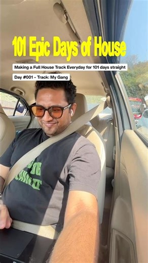 Day 1 of 101 of making a House Track Everyday