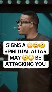 SIGNS A SPIRITUAL ALTAR MAY BE ATTACKING YOU | APOSTLE AROME OSAYI #spiritual #prayer #shortsvideo