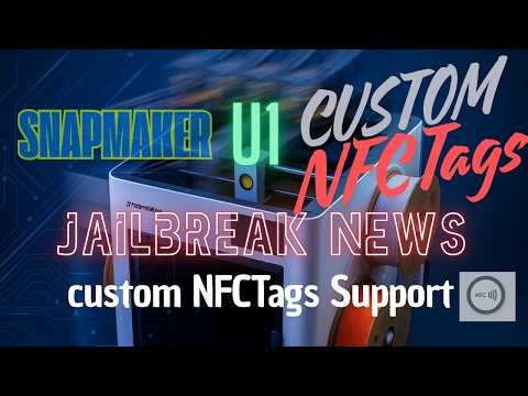 Snapmaker U1 Custom Firmware Update: NFC Filament Tags Are Coming