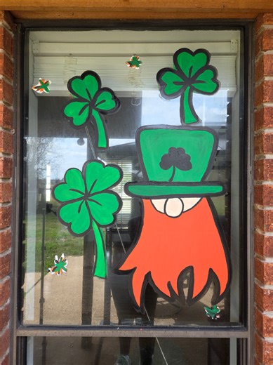 Decorative Holiday Window Art Inspiration