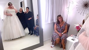 Bride Bursts Into Tears When Dream Dress Doesn't Live Up To Expectations | Curvy Brides' Boutique - TLC