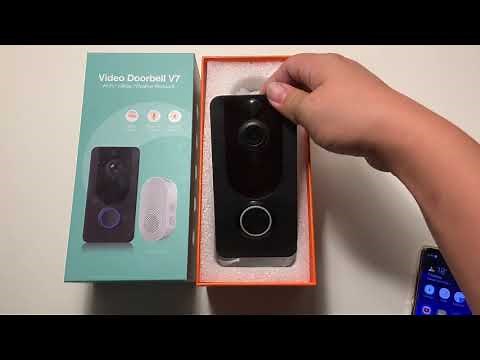 How to set up the V7 doorbell camera