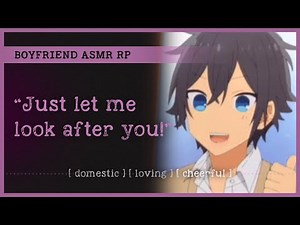 Boyfriend takes care of you while you're sick (ASMR RP M4A) 🤧 [domestic] [loving] [cheerful]