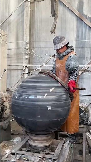 💧✨ Amazing Rotating Feng Shui Ball Fountain 🏡🌀 Lucky Home Decor 😍 #ball #water #home