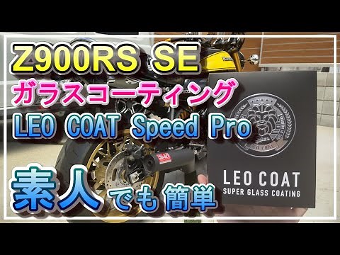 Z900RS SE LEO COAT Speed ​​Pro Glass Coating Installation Review Speed ​​Pro DIY