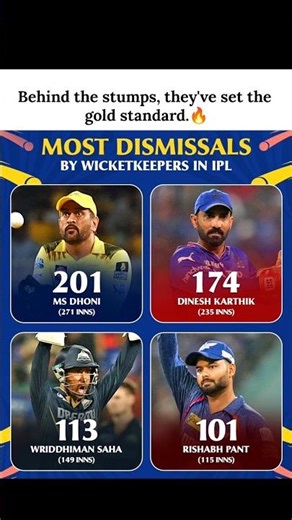 Behind the stumps, they've set the gold standard.🔥#msdhoni #ipl2026