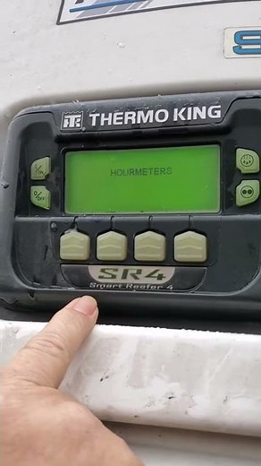 Thermo King Reefer - How to check hours