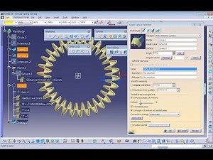 Catia V5R21로 구현한 원형스프링(Circular Spring Modeling Method 03)