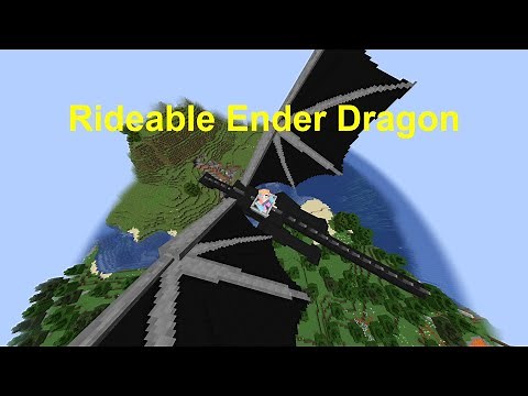 Minecraft 1.19.3: How To Make a Ridable Ender Dragon