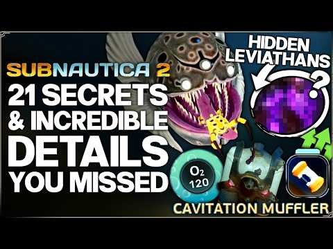 Subnautica 2 - 21 MIND BLOWING Details & Secrets You Missed - Hidden Leviathan, Best Unlock & More!