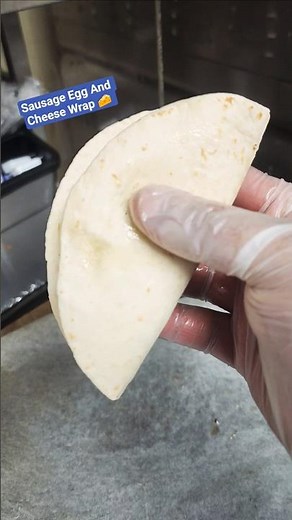 Dunkin Donuts Sausage Egg And Cheese Wrap ‪@Dunkin-Donuts‬ #sausage #sandwich #food #egg
