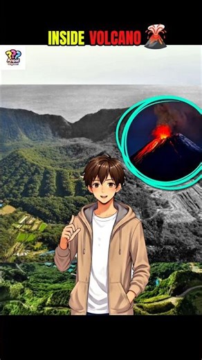 People Live Inside a Volcano #facts