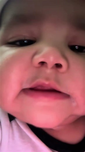 POV: Baby Babbling in Her Head Cradle 🥹