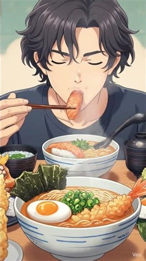 asmr eating 🤍#asmr #asmreating #ramen #eating