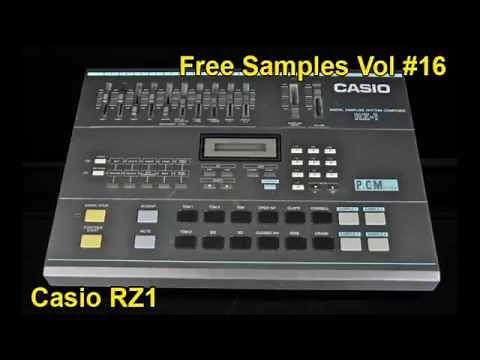 Free Drum Samples Pack Vol #16 (Casio RZ1)