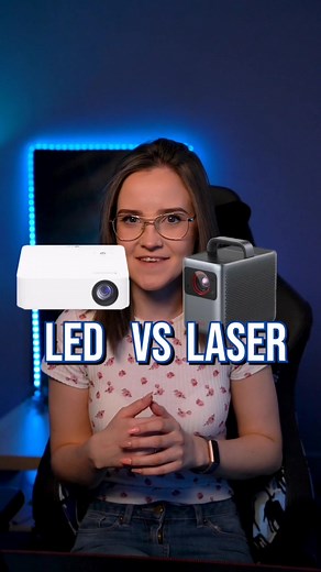 LED VS Laser. #anker #lasercosmos #4kprojector #nebula #fyp #vs @seenebula