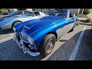 Classic 1967 Austin Healey 3000 BJ8 Mark III Convertible : POV WALKAROUND CAR 4K VIEW