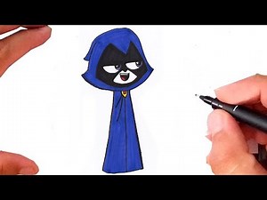 Como Desenhar a RAVENA | os jovens titãs