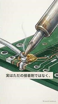 学校で教わらなくなった「はんだ付け」の本当の仕組み
