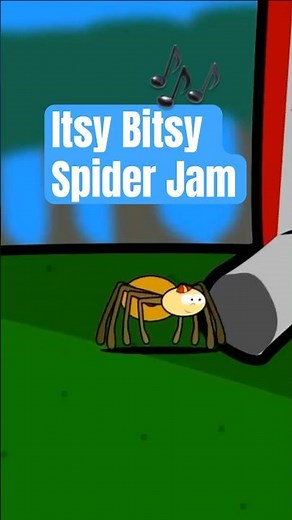 Itsy Bitsy Spider - Nursery Rhyme | BASHO & FRIENDS