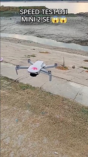 DJI MINI 2 SE SPEED TEST | #shorts #drone #dji @MrBeast