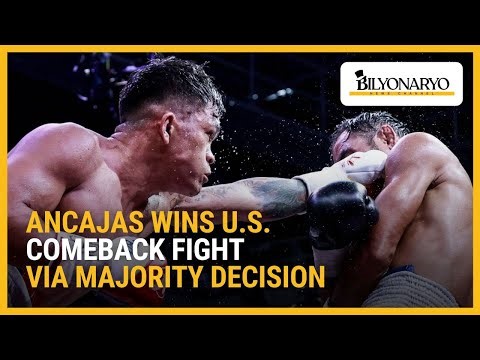 Ancajas wins U.S. comeback fight via majority decision | Newsfeed Weekend