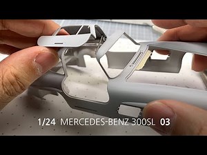 MERCEDES-BENZ 300SL 1/24 TAMIYA - part 5