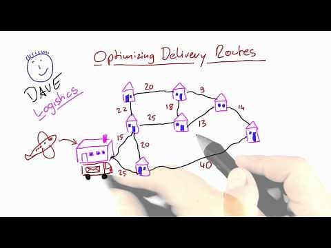 Optimizing Delivery Routes - Intro to Theoretical Computer Science