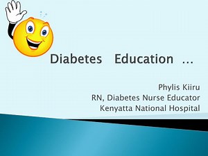 Diabetes Education … - SlideServe