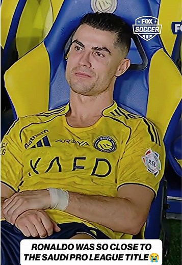 Ronaldo was seconds away from winning his first Saudi Pro League Title 👀 Al-Nassr still have a chance to win it next week #ronaldo #alnassr #saudileague