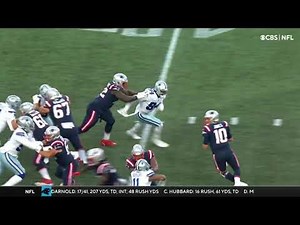 Randy Gregory HUGE HIT & Strip Sack on Mac Jones