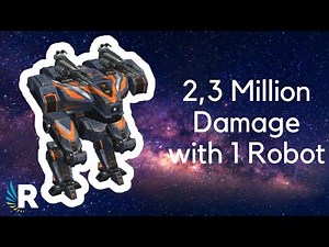 War Robots: 2,3 MILLION DAMAGE And 8 KILLS With 1 ROBOT - Nemesis With Sinister Pulsar