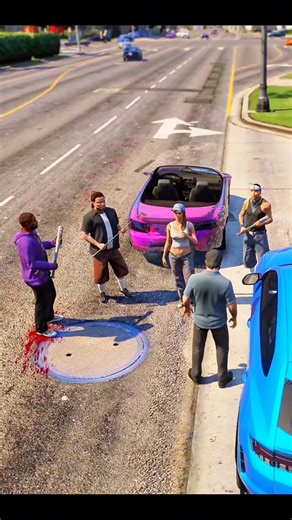 Can I survive the Fight #gta5 #mafia_gaming