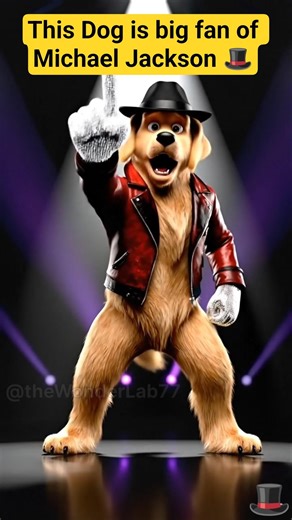 This Dog is a Michael Jackson Superfan 🐕🎤 | Moonwalk & All #viral