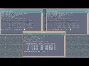 LINPACK benchmark on Itanium 2 @ 1.3 GHz (Visual C++, GCC, Open64, HP C)