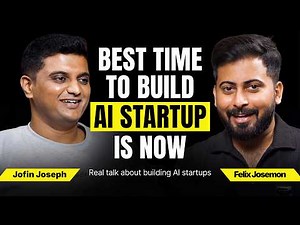 From VC to AI Founder: Startup Lessons Most Builders Miss | Jofin Joseph (Startup VC & Founder)