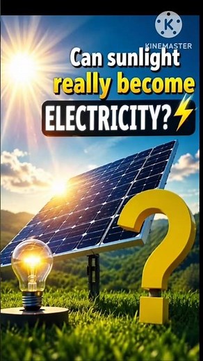 Sunlight → Electricity?! How Does a Solar Cell Do It? ⚡#SolarCell #SolarEnergy #RenewableEnergy