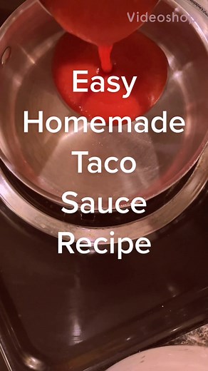 Delicious Homemade Taco Sauce Recipe
