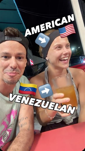 Funky Matas on Instagram: "ESPAÑOL: Mi novia Americana probando Papelón con Limón por primera vez! ENGLISH: My American girlfriend trying Papelón con Limón for the first time! @iamkatofficial #papelonconlimon #Venezuela #USA"