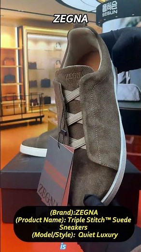 The Ultimate Quiet Luxury Sneaker 🤫👞 | ZEGNA Triple Stitch Review #Zegna #QuietLuxury #MensFashion